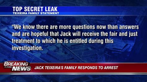 Family of Massachusetts Air National guardsman accused in leak case responds to arrest